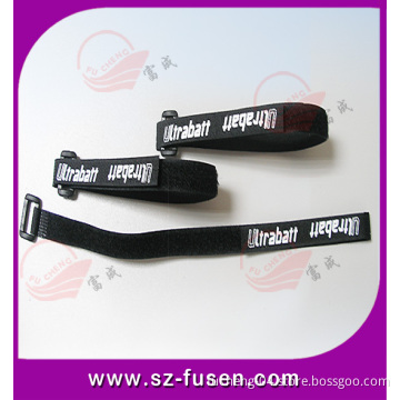 Top Quality Adjustable Customized 100%Nylon Velcro Strap with Metal Buckle